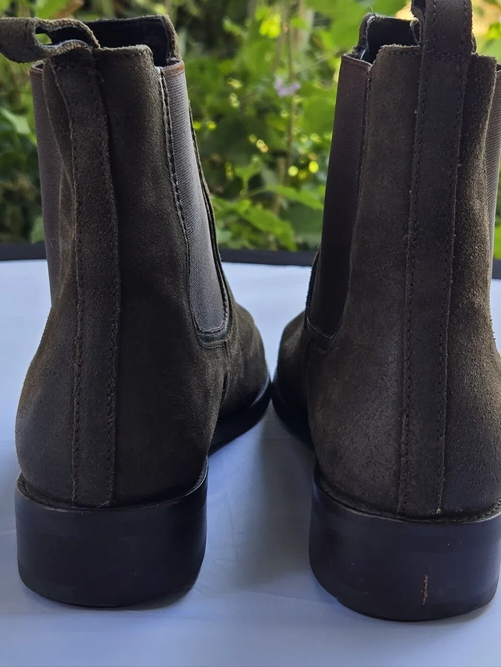 Thursday Boot Company Women's Brown Suede Chelsea Booties